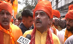 ಭವಾನಿಪುರದಲ್ಲಿ ಸುವೆಂದು ಅಧಿಕಾರಿ ರಾಮನವಮಿ ರ‍್ಯಾಲಿ:'ರಾಮ ರಾಜ್ಯ'ಕ್ಕೆ ಕರೆ