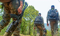 Manipur; ಸೇನಾ ಠಾಣೆಯ ಮೇಲೆ  ಗುಂಡು ಹಾರಿಸಿದ ಶಂಕಿತ ಕುಕಿ ಉಗ್ರರು