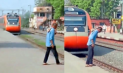 Train: ರೈಲ್ವೆ ಪ್ಲಾಟ್‌ಫಾರ್ಮ್ ನಲ್ಲಿ ತಂಬಾಕು ಉಗುಳಲು ಹೋಗಿ ಜೀವ ಕಳೆದುಕೊಂಡ ವ್ಯಕ್ತಿ