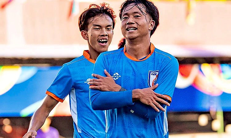 ಅಂಡರ್‌ 20 ಸ್ಯಾಫ್‌: ಪಾಕ್‌ ವಿರುದ್ಧ ಗೆದ್ದ ಭಾರತ ಸೆಮಿಗೆ   