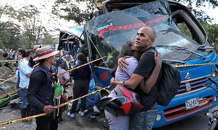 ಕೊಲಂಬಿಯಾದಲ್ಲಿ ಉಗ್ರರ ಅಟ್ಟಹಾಸ: ಬಸ್ ಸ್ಫೋಟಕ್ಕೆ 13 ಬಲಿ; 17ಕ್ಕೂ ಹೆಚ್ಚು ಜನರಿಗೆ ಗಾಯ