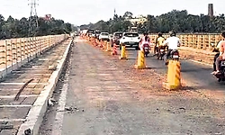 Kundapura; ತಲ್ಲೂರು ಹಳೆ ಸೇತುವೆ ದುರಸ್ತಿ ನಿಧಾನ