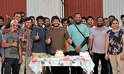 ಪಿನಾಕ ಸೆಟ್‌ನಲ್ಲಿ ಗಣೇಶ್‌ ಸಂಭ್ರಮ