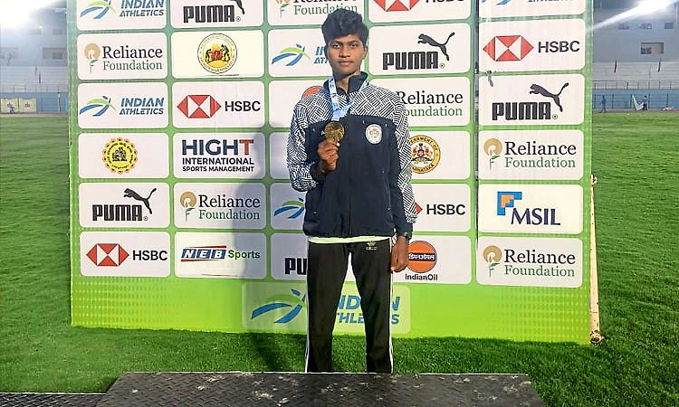 ಕಿರಿಯರ ರಾಷ್ಟ್ರೀಯ ಅಥ್ಲೆಟಿಕ್ಸ್‌: 800 ಮೀ.ನಲ್ಲಿ ನಾಗಿಣಿಗೆ ಚಿನ್ನ 