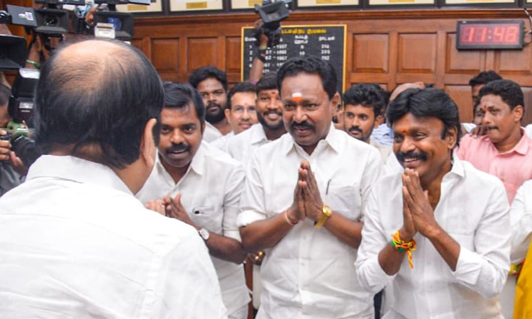 One more AIADMK MLA quits, joins TVK; Palaniswami camp asks Speaker not to accept resignation of 3 party MLAs