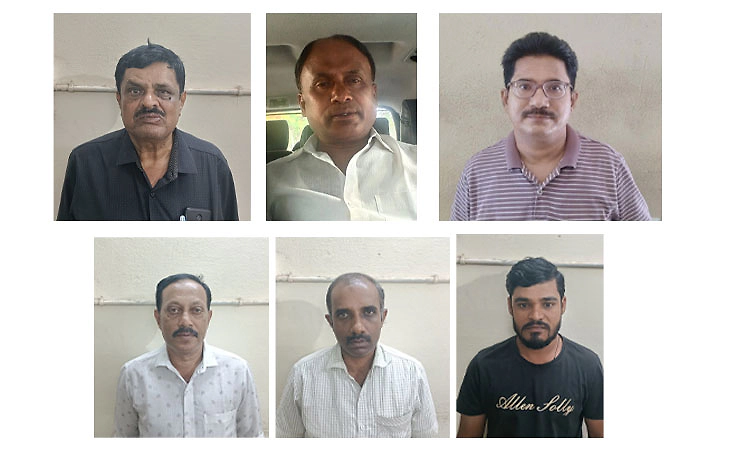 ನಕಲಿ ಬಿಲ್‌ ಸೃಷ್ಟಿಸಿ ಹಗರಣ, ವಿಶ್ರಾಂತ ಕುಲಪತಿ, ನಿವೃತ್ತ ಕಂಟ್ರೋಲ‌ರ್ ಸೇರಿದಂತೆ 6 ಜನ ಬಂಧನ