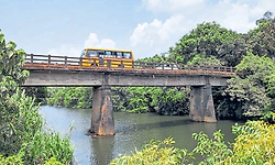 ಸೊರಗುತ್ತಿದೆ ಸೌಕೂರು-ಕಂಡ್ಲೂರು ಸೇತುವೆ