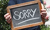 The Human Story: Before it's too late, learn to say "I'm sorry"