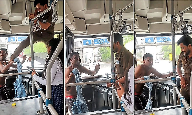 Unidentified man booked after woman alleges sexual harassment on govt bus