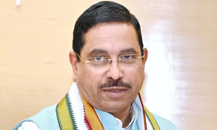Prahlad Joshi takes charge as education minister