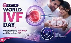 July 26 - World IVF Day: Understanding infertility and the role of IVF