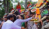 ಮೈಸೂರು: ಗಜಪಡೆಯ ದಸರಾ ಪಯಣಕ್ಕೆ ಸಚಿವ ಡಾ.ಯತೀಂದ್ರ ಚಾಲನೆ