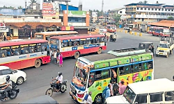Ujire needs a well-equipped bus stand, buses forced to stop on roads