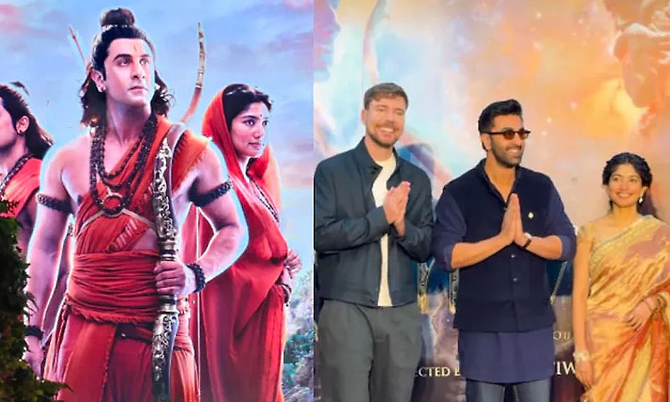 Viral video: MrBeast joins Ramayana event in Mumbai