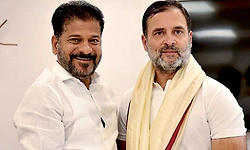ರಾಹುಲ್‌ ಗಾಂಧಿಯನ್ನು ಪ್ರಧಾನಿ ಮಾಡುವುದು ನನ್ನ ಗುರಿ: ರೇವಂತ್‌