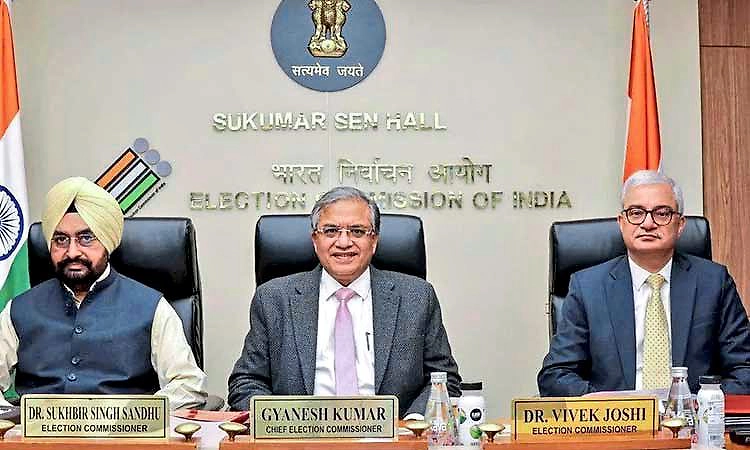 ದೇಶಾದ್ಯಂತ ಮತದಾರ ಪಟ್ಟಿ ವಿಶೇಷ ಪರಿಷ್ಕರಣೆ: ಚುನಾವಣಾ ಆಯೋಗದಿಂದ ನಾಳೆ ಸಂಜೆ ಸುದ್ದಿಗೋಷ್ಠಿ