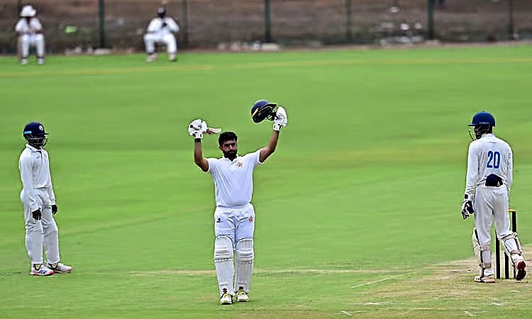 Ranji Trophy: ಕರ್ನಾಟಕಕ್ಕೆ ಕರುಣ್‌ ಆಸರೆ