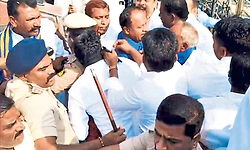 ಕರ್ತವ್ಯಕ್ಕೆ ಅಡ್ಡಿ ; 9 ಜನರ ವಿರುದ್ಧ ಪ್ರಕರಣ ದಾಖಲು