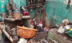 ಶಿವಮೊಗ್ಗ: ಅಡುಗೆ ಅನಿಲ ಸಿಲಿಂಡರ್ ಸ್ಫೋಟ, ಮನೆಗೆ ಹಾನಿ