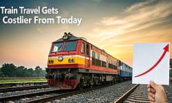 Train Fares:ಡಿ.26ರಿಂದ ರೈಲ್ವೆ ಟಿಕೆಟ್‌ ದರ ಹೆಚ್ಚಳ- ಪರಿಷ್ಕೃತ ದರ ಹೆಚ್ಚಳವಾಗಿದ್ದೆಷ್ಟು?