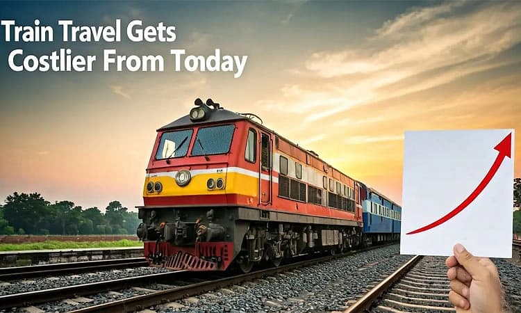 Train Fares:ಡಿ.26ರಿಂದ ರೈಲ್ವೆ ಟಿಕೆಟ್‌ ದರ ಹೆಚ್ಚಳ- ಪರಿಷ್ಕೃತ ದರ ಹೆಚ್ಚಳವಾಗಿದ್ದೆಷ್ಟು?