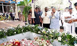 Davanagere: ಶಾಮನೂರು ನುಡಿನಮನ ಶಿವಗಣಾರಾಧನೆಯಲ್ಲಿ ಸಿಎಂ-ಡಿಸಿಎಂ ಭಾಗಿ