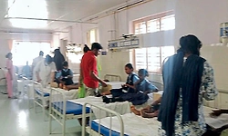 Shivamogga: 53 students hospitalised after stomach pain, vomiting at government school