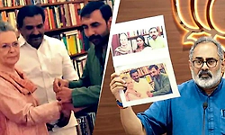 ಶಬರಿಮಲೆಯಲ್ಲಿ ಲೂಟಿ ಮಾಡಿದಾತನನ್ನು ಸೋನಿಯಾ ಭೇಟಿಯಾಗಿದ್ಯಾಕೆ?: ಕೇರಳ ಬಿಜೆಪಿ ಪ್ರಶ್ನೆ