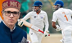 Hubballi: ಕರ್ನಾಟಕ- ಜಮ್ಮು ಕಾಶ್ಮೀರ ರಣಜಿ ಫೈನಲ್‌ ವೀಕ್ಷಣೆಗೆ ಸಿಎಂ ಓಮರ್‌ ಅಬ್ದುಲ್‌ ಆಗಮನ