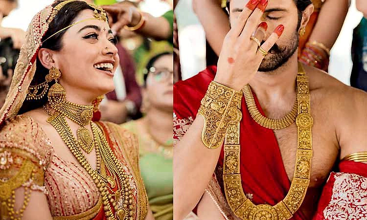 ಮದುವೇಲಿ ರಶ್ಮಿಕಾ-ವಿಜಯ್ ಧರಿಸಿದ್ದ ಆಭರಣ ವಿನ್ಯಾಸಕ್ಕೆ 10 ತಿಂಗಳ ಶ್ರಮ!