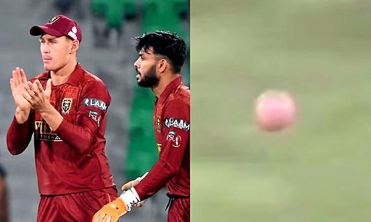 ಜರ್ಸಿ ಬಣ್ಣ ಅಂಟಿ ಕೆಂಪಾದ ವೈಟ್ ಬಾಲ್ !: ಏನಿದು ವಿಚಿತ್ರ ಘಟನೆ?