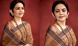 Nita Ambani: ರಾಮನವಮಿ ವಿಶೇಷ ಸೀರೆಯಲ್ಲಿ ಕಂಗೊಳಿಸಿದ ನೀತಾ ಅಂಬಾನಿ