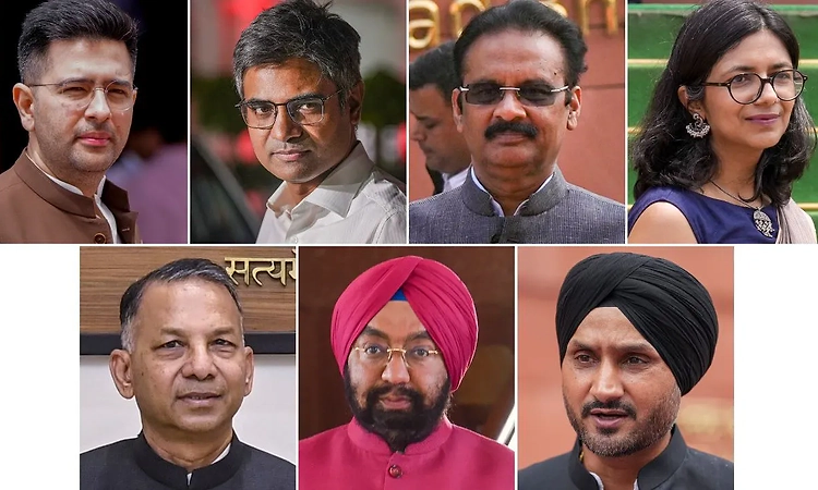 BJP’s strength in Rajya Sabha increases to 113 after Raghav Chadha, 6 others switch sides