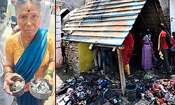 ಗ್ಯಾಸ್ ಸಿಲಿಂಡರ್ ಸೋರಿಕೆ: ಹೊತ್ತಿ ಉರಿದ ಮನೆ... ಚಿನ್ನ, ಬೆಳ್ಳಿ, ದವಸಧಾನ್ಯ ಸುಟ್ಟು ಕರಕಲು