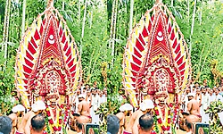 ಮಂಡೆಕೋಲಿನ ಅಡ್ಡಣಪೆಟ್ಟು: ದೈವವೇ ಬಂದು ಜಗಳ ಬಿಡಿಸುವ ಅಪರೂಪದ ಆಚರಣೆ