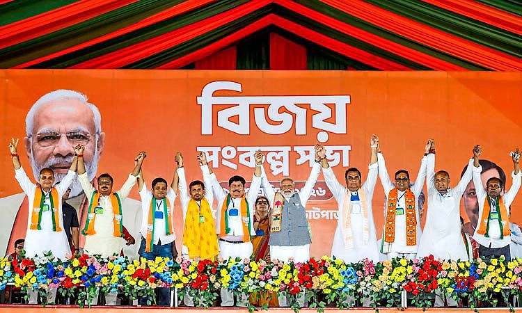 Vijay Sankalp Rally: ಬಂಗಾಳದಲ್ಲಿ ಈ ಬಾರಿ ಕಮಲ ಅರಳಲಿದೆ..: ಪ್ರಧಾನಿ ಮೋದಿ ವಿಶ್ವಾಸ