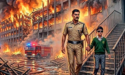 11 ಅಂಧ ವಿದ್ಯಾರ್ಥಿಗಳು ಸೇರಿ 13 ಜನರನ್ನು ಬೆಂಕಿಯಿಂದ ಪಾರು ಮಾಡಿದ ಕಾನ್ಸ್ಟೆಬಲ್
