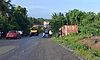 ಪರ್ಕಳ: ಹೆದ್ದಾರಿಯಲ್ಲಿ ಲಾರಿ ಪಲ್ಟಿ: ತಪ್ಪಿದ ದುರಂತ