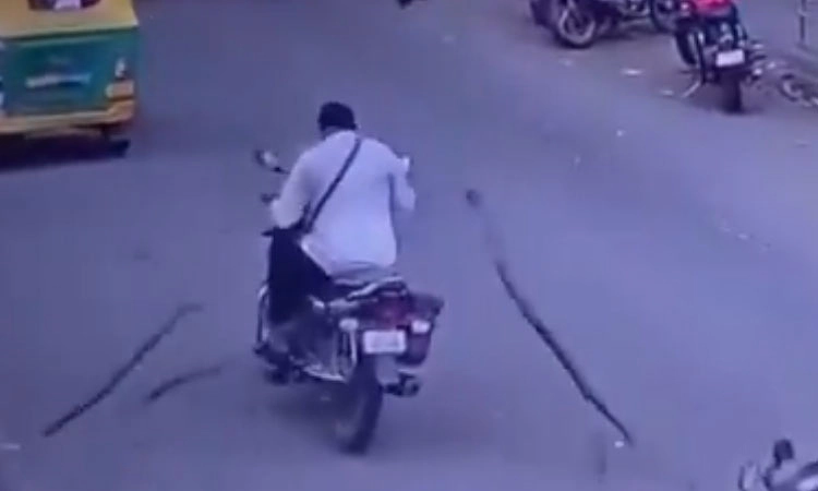 ರಾಜಾಜಿನಗರ: ಮರದ ಒಣ ಕೊಂಬೆ ಬಿದ್ದು ಕೋಮಾಗೆ ಜಾರಿದ ಸವಾರ:ವಿಡಿಯೋ ವೈರಲ್‌