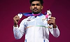 Muthupandi wins silver in 65kg men's weightlifting event