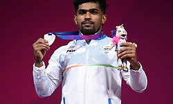 Muthupandi wins silver in 65kg men's weightlifting event