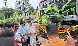 ತೀರ್ಥಹಳ್ಳಿ - ನಗರಕ್ಕೆ ನೂತನ ಕೆಎಸ್ಆರ್‌ಟಿಸಿ ಬಸ್: ಶಾಸಕ ಆರಗ ಜ್ಞಾನೇಂದ್ರ ಚಾಲನೆ