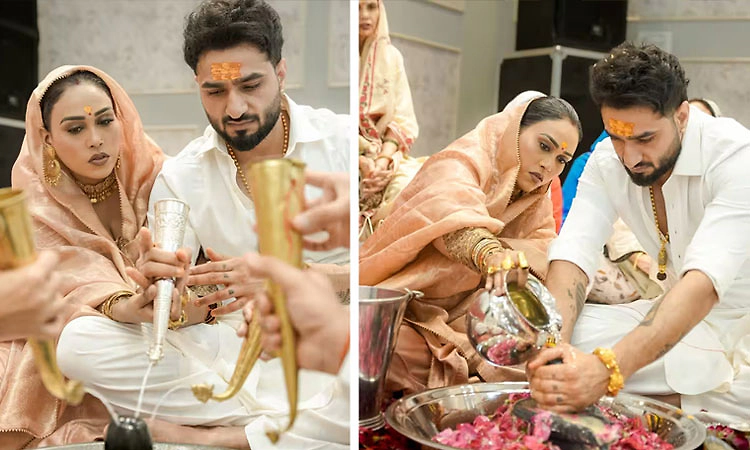 ಪತಿ ಜತೆ ಶಿವಲಿಂಗಕ್ಕೆ ಪೂಜೆ ಮಾಡಿದ‌ ಖ್ಯಾತ ಗಾಯಕಿ ಅಫ್ಸಾನಾ ಖಾನ್: ನೆಟ್ಟಿಗರಿಂದ ಟ್ರೋಲ್