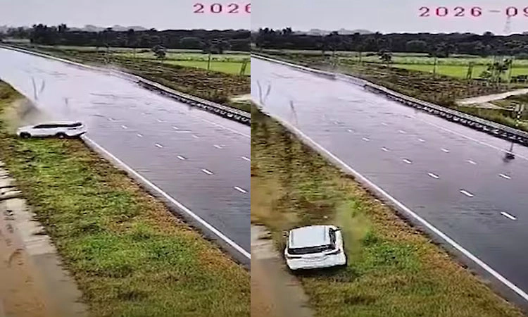 ಎಕ್ಸ್‌ಪ್ರೆಸ್‌ವೇನಲ್ಲಿ ಕಾರು ಅಪಘಾತ: ಯುಪಿ ಬಿಜೆಪಿ ಶಾಸಕ ಪಾರು