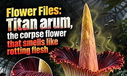 Flower Files: Titan arum, the flower that smells like dead body