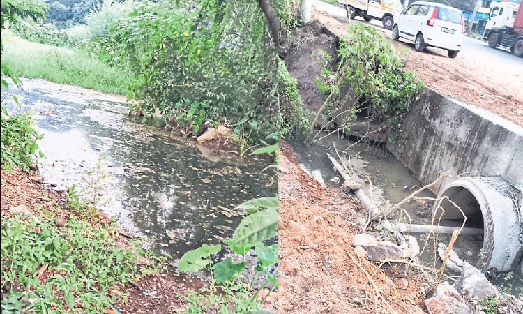 ಮೂಲ್ಕಿಯಲ್ಲಿ ತ್ಯಾಜ್ಯ ನೀರಿನ ಸಮಸ್ಯೆ ಗಂಭೀರ