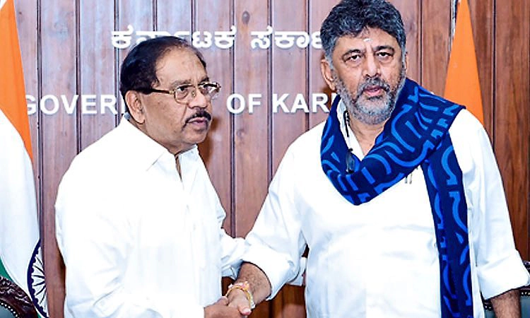 Karnataka Politics: ಪಕ್ಷ ಬಯಸಿದರೆ ಡಿಕೆಶಿ ಅವರನ್ನು ಒಪ್ಪಿಕೊಳ್ಳುತ್ತೇನೆ: ಜಿ.ಪರಮೇಶ್ವರ್‌