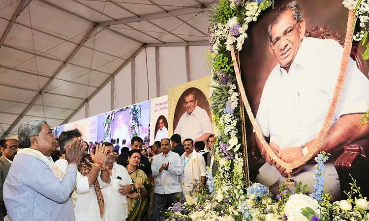 ಶಾಮನೂರು ಶಿವಶಂಕರಪ್ಪ ಅಜಾತಶತ್ರು: ಸಿಎಂ ಸಿದ್ದರಾಮಯ್ಯ