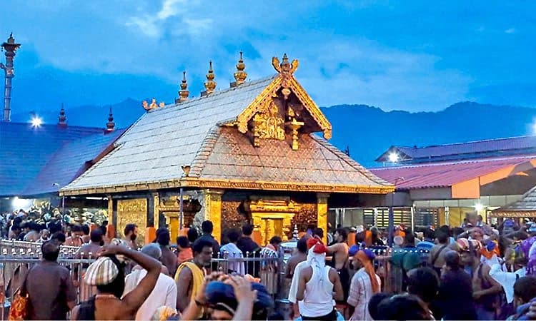 ಶಬರಿಮಲೆ ಕ್ಷೇತ್ರ: 30 ಲಕ್ಷಕ್ಕೂ ಅಧಿಕ ಭಕ್ತರ ದರ್ಶನ