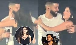 ಬಾಯ್‌ಫ್ರೆಂಡ್‌ ಮುಂದೆಯೇ‌ ಖ್ಯಾತ ನಟಿಗೆ ʼಕಿಸ್‌ʼ ಮಾಡಿದ ಗಾಯಕ; ವಿಡಿಯೋ ವೈರಲ್